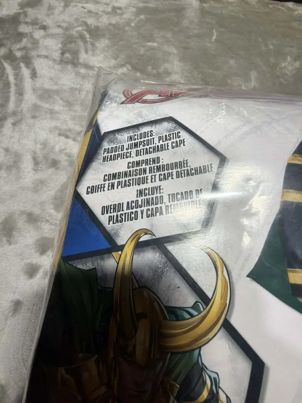 Jazwares Marvel Avengers Loki Child Costume Size 12-14